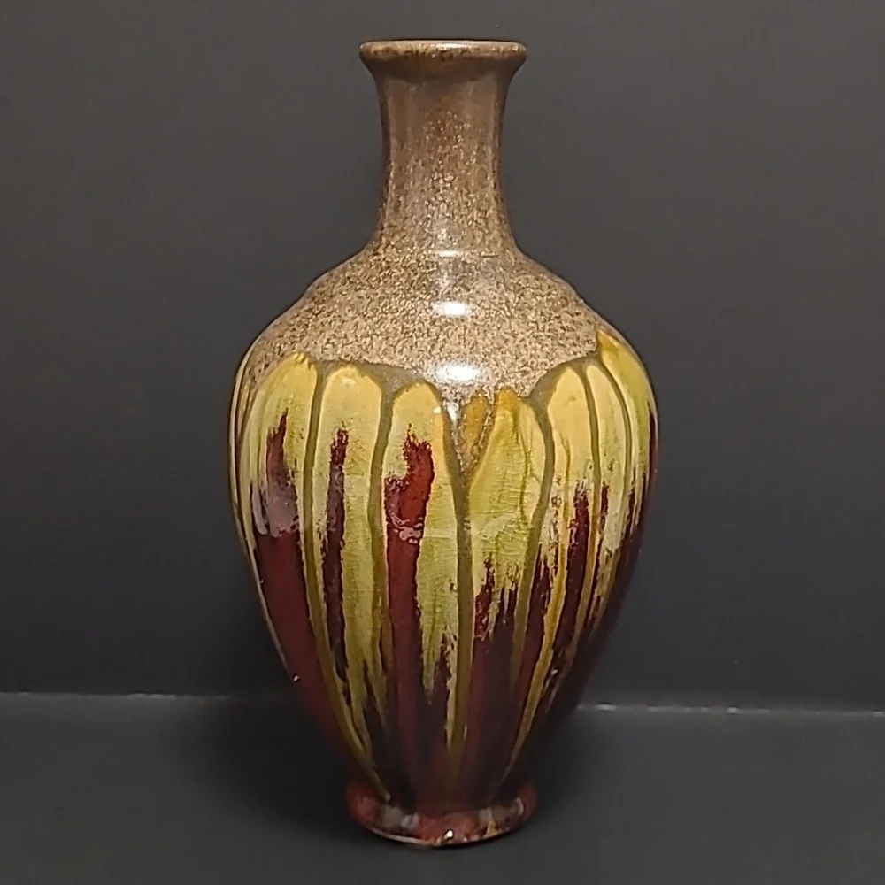 Beautiful Drip Glaze Vase